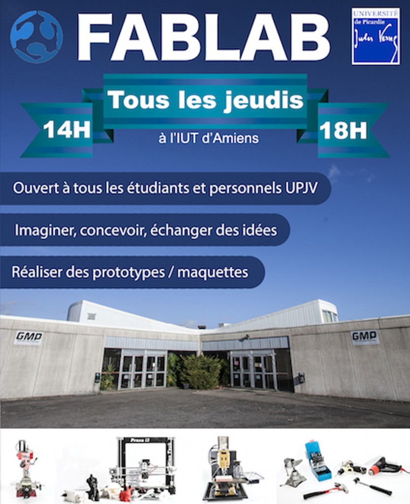 Atelier Fablab - IUT Amiens